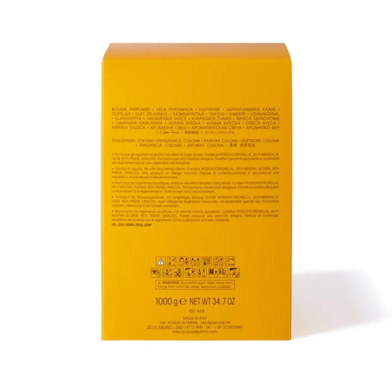 Vela Cubo Amarilla<Acqua Di Parma Online